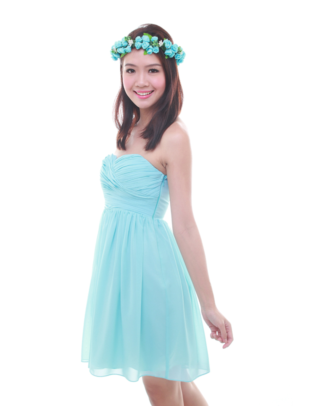 Cleo Dress in Dreamy Blue